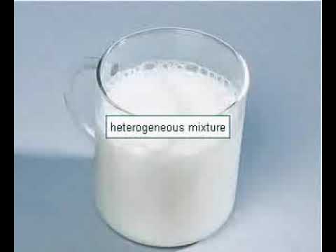 Përzierjet heterogjene dhe homogjene - Homogeneous and heterogeneous mixtures