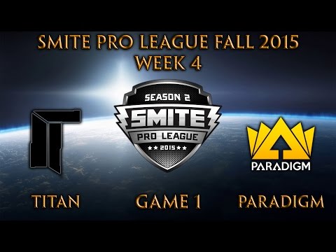 SPL Fall: Week 4 -Titan vs. Paradigm (Game 1)