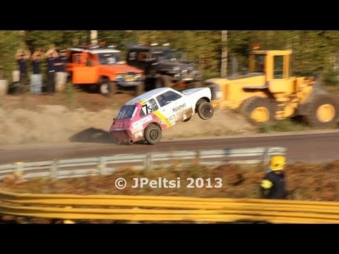 Fiat 133 wheelie at Jokkis team race 8.9.2013
