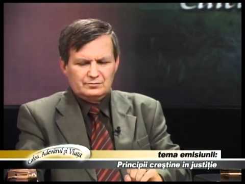 Calea Adevarul si Viata 188 - Principii crestine in justitie