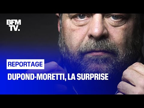 Dupond-Moretti, la surprise