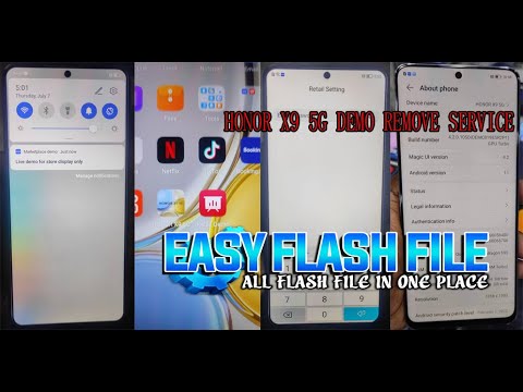 Honor X9 5G Demo Remove Done EDL Mode