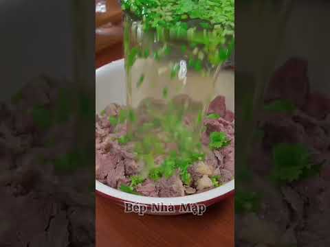 Súp thịt bò nấm