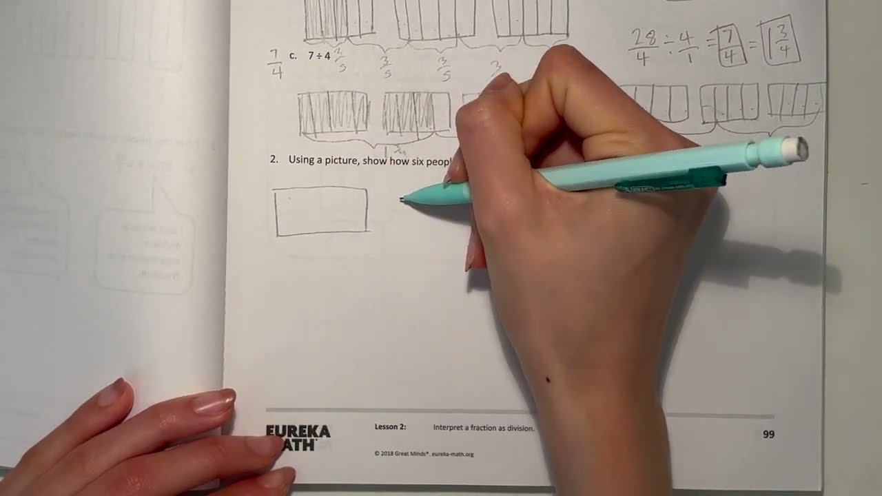 Eureka Math Grade 5 Module 4 Lesson 2 Homework | #mathwithaubrey  #answers