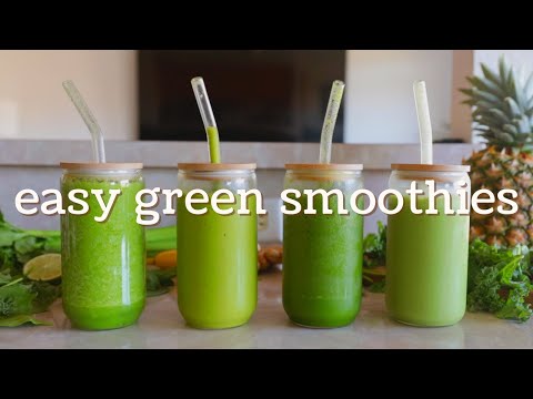 4 Easy Green Smoothie Recipes To Stay Healthy