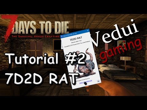 7 Days To Die | Server Management | 7D2D RAT Tutorial Video