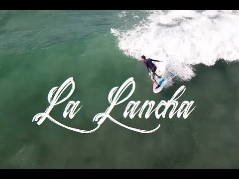 More aerial footage of La Lancha 