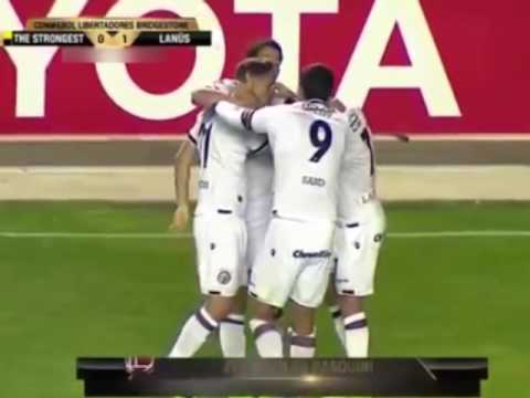 LANÚS 1 STRONGEST 1 - GOLAZOS DE PASQUINI Y BEJARANO