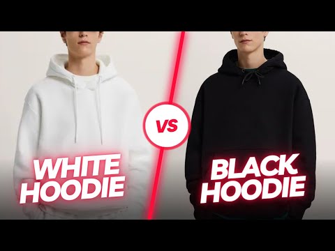 2 MUST HAVE🔥🔥 HOODIES for men| WHITE HOODIE 💯, BLACK HOODIE🔥👌|