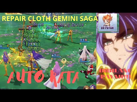 Saint Seiya Awakening - Repair Cloth Gemini Saga, musuh bubuyutan Aiolos