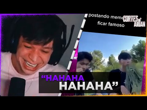 ARUAN REAGE A AMORA (COMPILADO DE MEMES) PARTE 48 - Cortes do Aruan