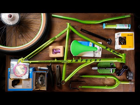 Unique junk bike rescued &  restored