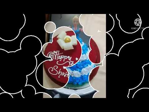 Different types of cakes.