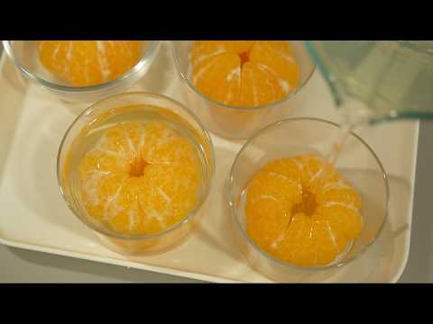 Whole Mandarin Orange Jelly まるごとみかんゼリー