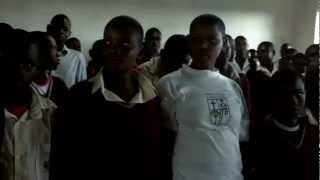 preview picture of video 'Kamwenge Secondary & Vocational Institute School Assembly...School Anthem.MOV'