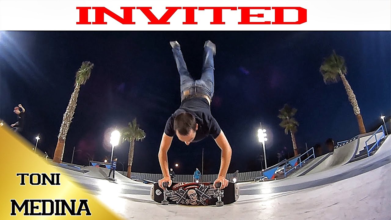 Toni Medina trae el 'freestyle' al Skate Agora