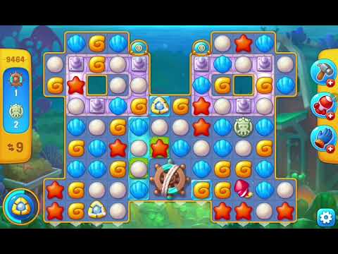 Fishdom Easy Level 9464 (with ingame lightning and bomb boosters) @choraelmin