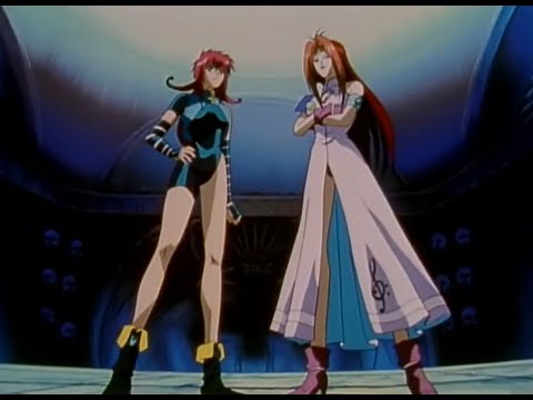 flame of recca - recca and tokiya vs neon and miki