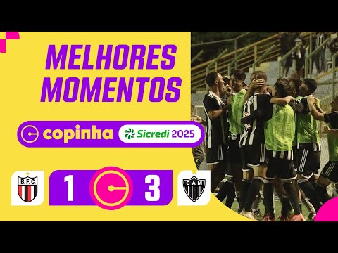 Gols e lances de Botafogo-SP x Atlético Mineiro