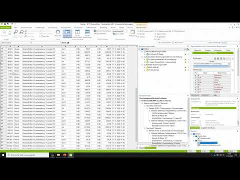 StrukturEditor - Teil 13: Tabellen der Bauteilbelastungen im StrukturEditor
