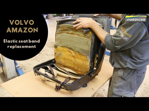Seat band replacement - Volvo Amazon