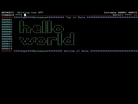 Hello world in mainframe JCL - M121