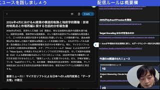 今日のAIニュースを話そう(4月10日8時30分から)