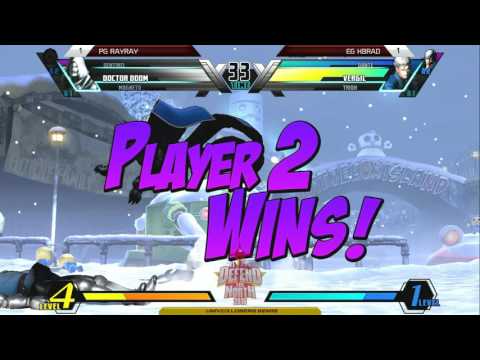 Ultimate Marvel vs Capcom 3 Tournament: Defend the North 2016 Losers Final - PG RayRay v EG KBrad