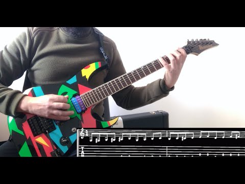 John Petrucci WILD STRINGDOM Right and left hand synchronization EX 5 - Ibanez Jpm p1