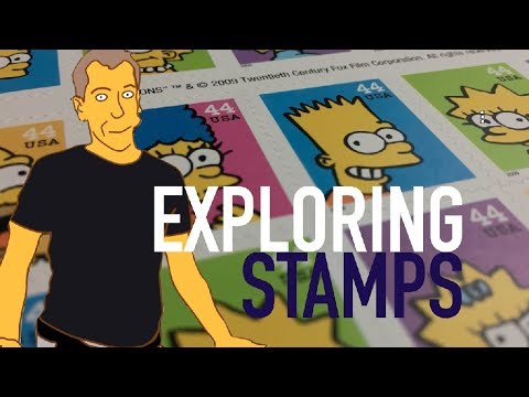 Simpsons Television Series Stamps - S2E7