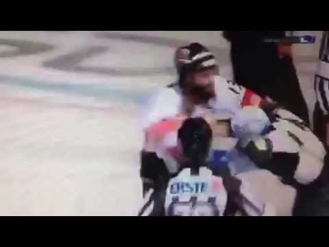 hockey Manavian fight