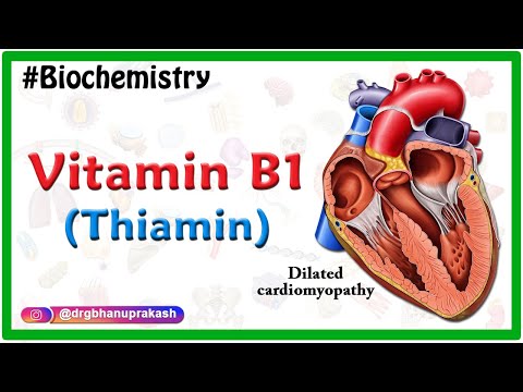 Vitamin B1 (Thiamin): Daily requirements, Sources, Functions, Deficiency and manifestations || USMLE