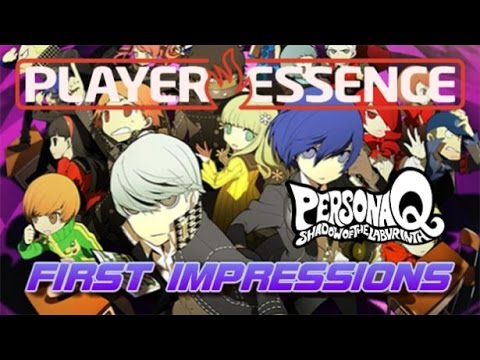 Persona Q: Shadow of the Labyrinth (3DS) - First Impressions (It's Really good!)