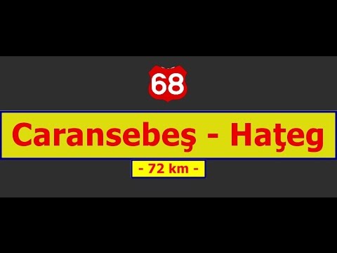 DN 68: Caransebeş - Haţeg (Sept. 16 & Aug. 5, 2016)
