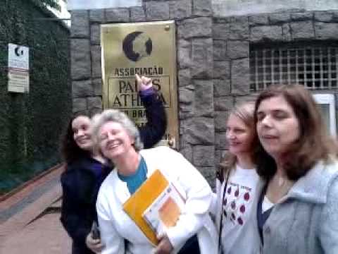 Palas Athena - último dia na Leôncio com pessoal do CEB