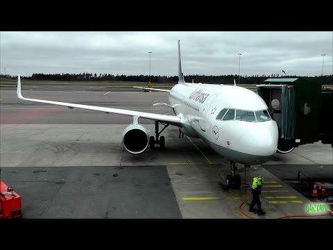 Lufthansa A320 w/ Sharklets Departure from Gothenburg Landvetter!