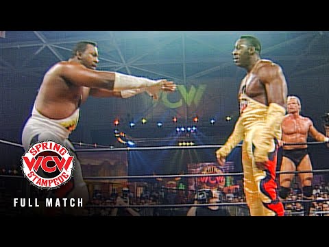 FULL MATCH: Lex Luger vs. The Giant vs. Booker T vs. Stevie Ray: WCW Spring Stampede 1997