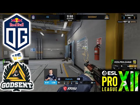 🇪🇺 OG vs 🇪🇺 GODSENT NUKE HIGHLIGHTS - ESL Pro League Season 12 Europe