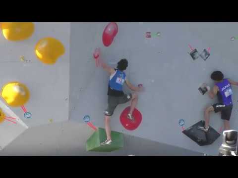 ADAM ONDRA Boulder 1 Qualification IFSC Climbing World Cup - Munich 2019 - Boulder