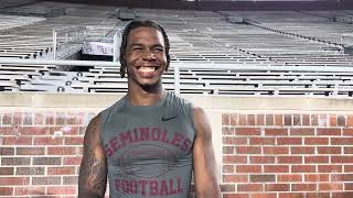 FSU Football | Destyn Hill being pushed by talented WR group and Jordan Travis