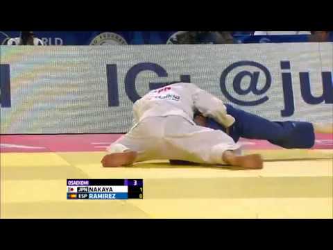 Riki Nakaya vs Javier Ramirez World Judo Championships 2015 - Astana