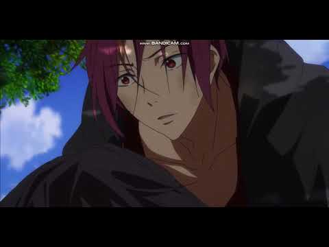 Free! Iwatobi Swim Club (Episode 12 English Dubbed) Rin Vs Haru!