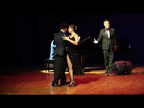  Roxana Suarez  and  Sebastian Achaval  are  dancing  to  a  vals  by  Solo Tango Orquesta  at  TanGO TO Istanbul  in  2020
