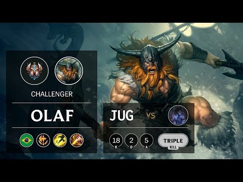 Olaf Jungle vs Sylas - BR Challenger Patch 9.18