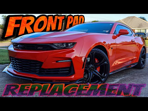 How to Replace the Front Camaro SS Brake Pads!