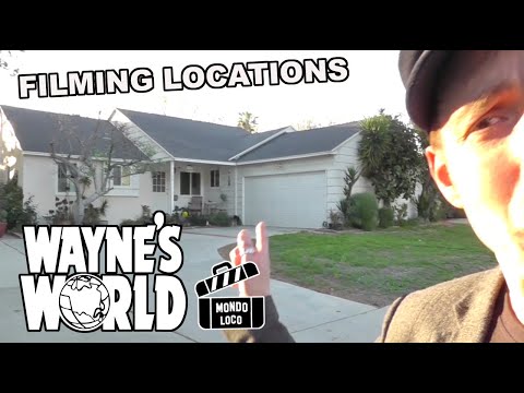 WAYNE'S WORLD - Filming locations for Wayne's house and the guitar shop