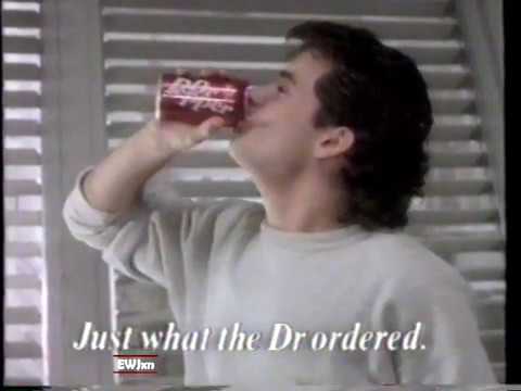 1988 Dr Pepper "Oh Doctor Pepper can't you see I'm burnin burnin" TV Commercial