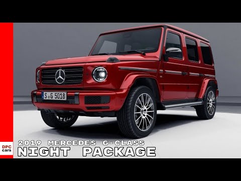 2019 Mercedes G-Class G500 Night Package