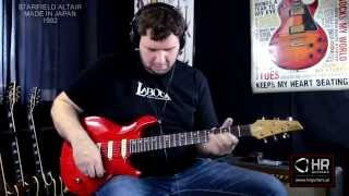 Video thumbnail for STARFIELD ALTAIR SJ CUSTOM ALC630STC, IBANEZ, JAPAN, 1992 by HR GUITARS