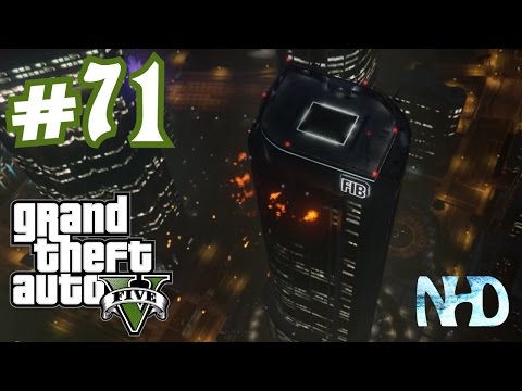 Let's Play Grand Theft Auto 5 (pt71) The Bureau Raid (FIB Heist)